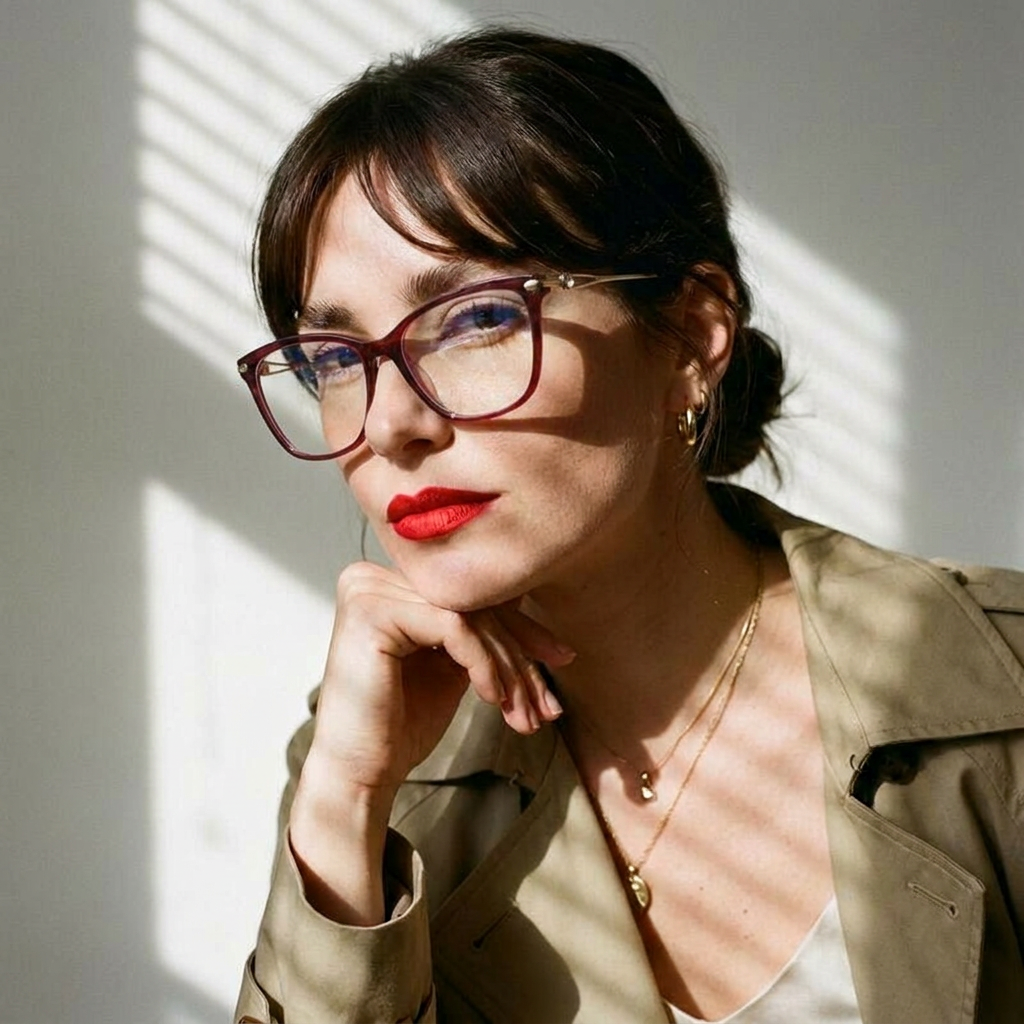 ✨Cat-Eye Glasses #69-z503