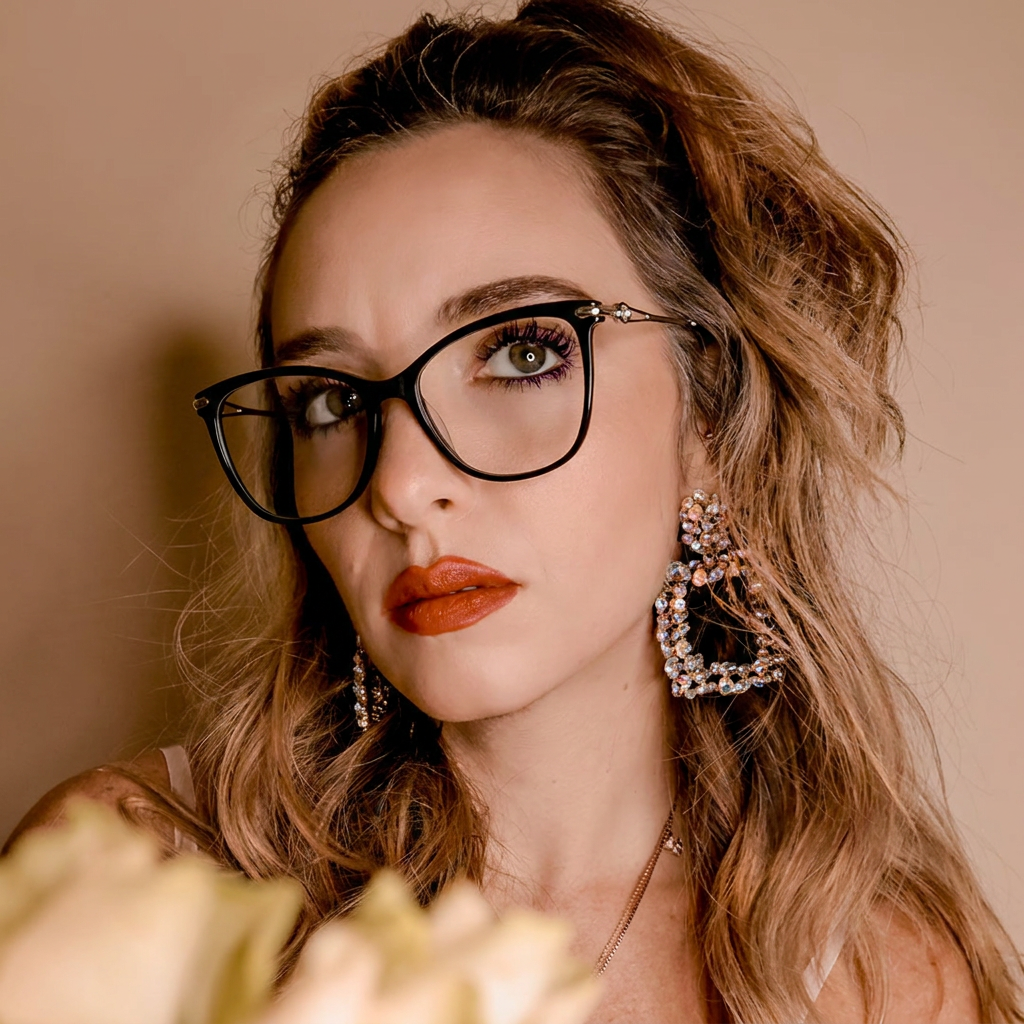 ✨Cat-Eye Glasses #69-z503
