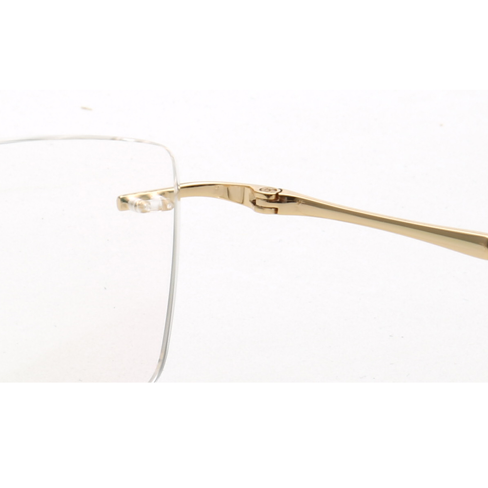 ✨Rimless Rectangle Glasses #69-CTO2541