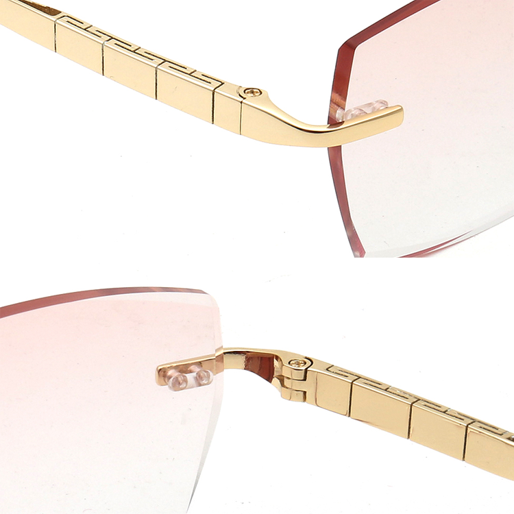 ✨Rimless Rectangle Glasses #69-CTO2532