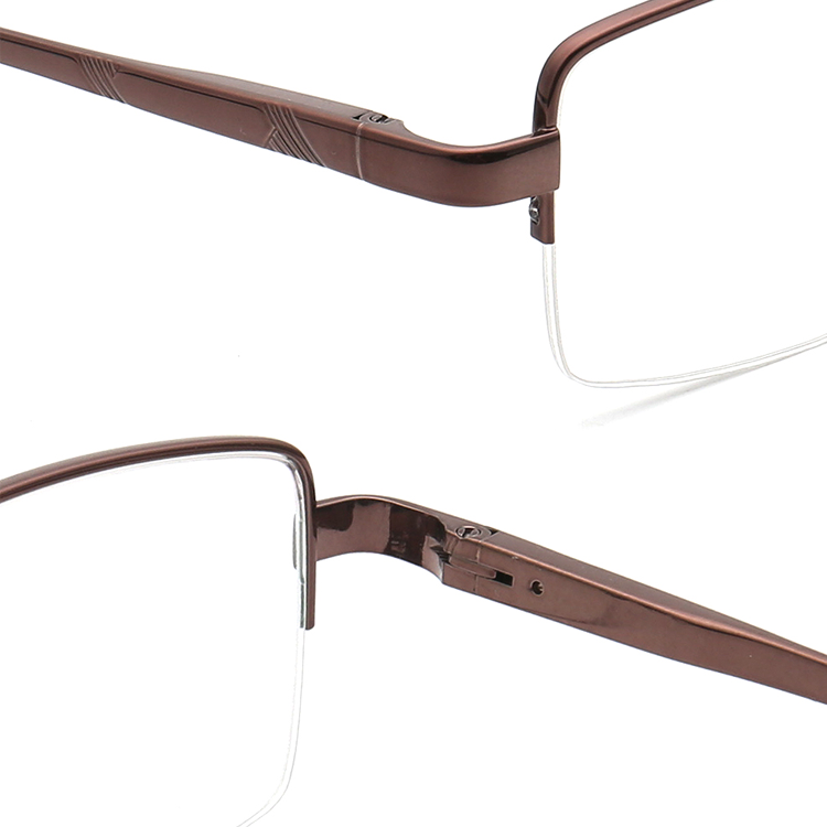 ✨Half Rim Rectangle Glasses #69-km751