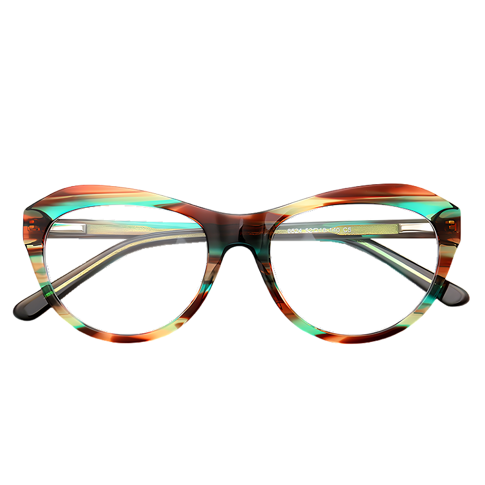 Cat-Eye Glasses #69-6524-scoolglasses