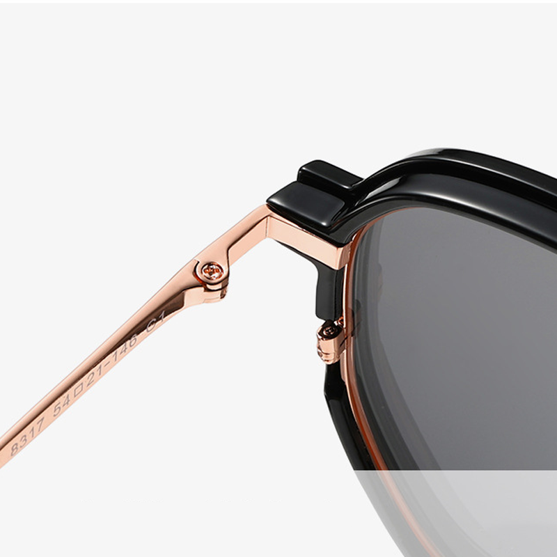 ✨Magnetic Clip on Sunglasses for Men & Women,Round Glasses #ps-8317