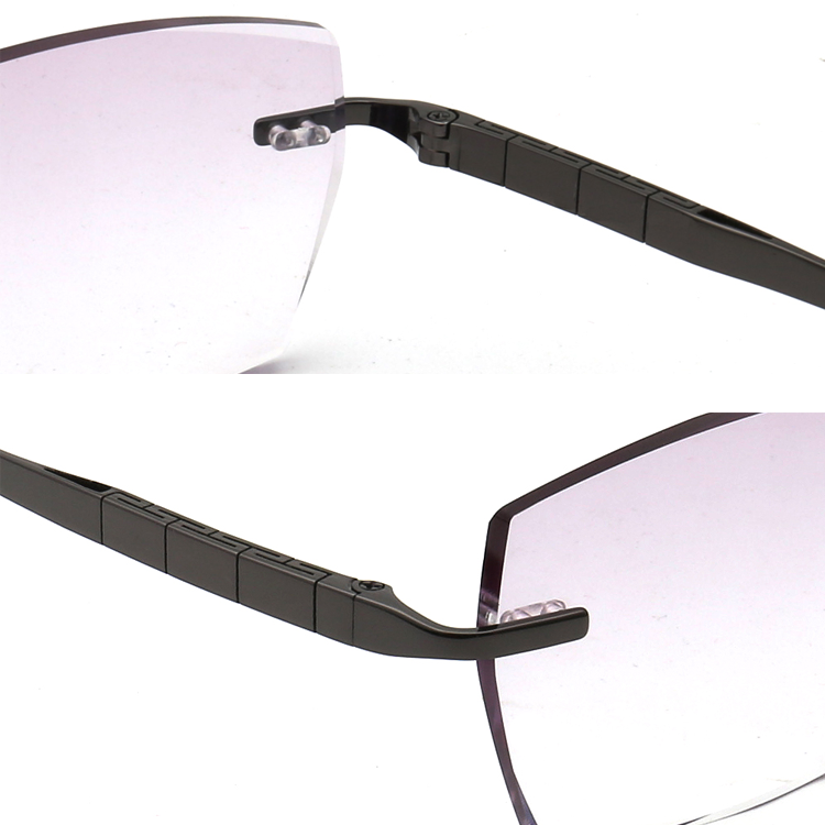 ✨Rimless Rectangle Glasses #69-CTO2532