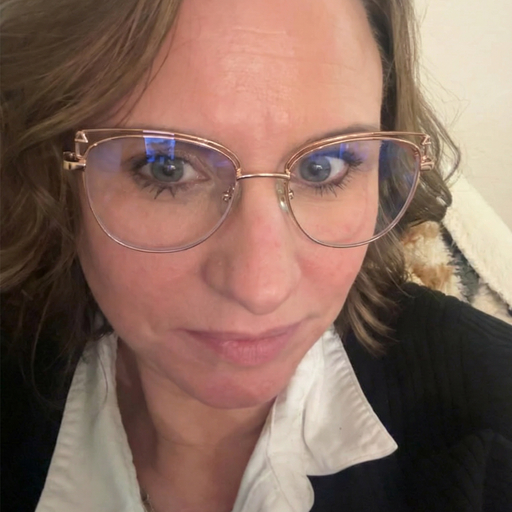 Cat-Eye Glasses #wr-87331