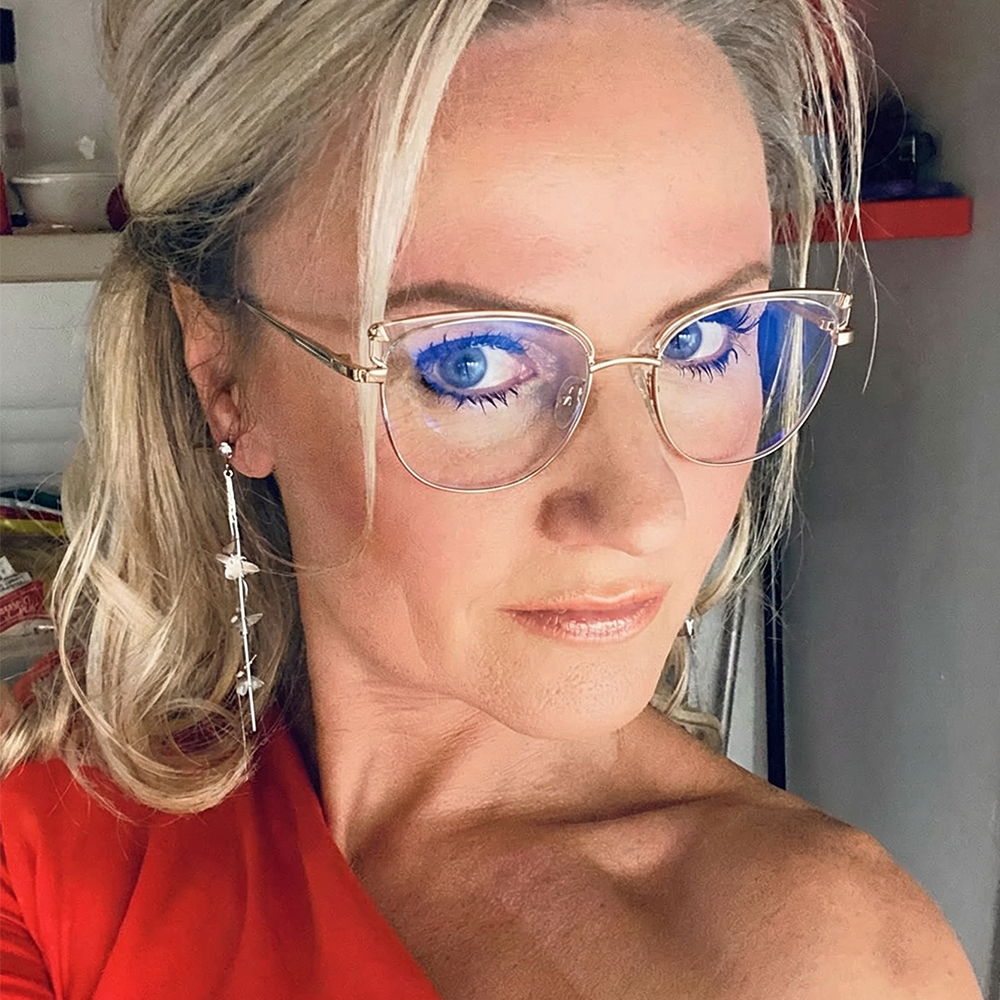 Cat-Eye Glasses #wr-87331