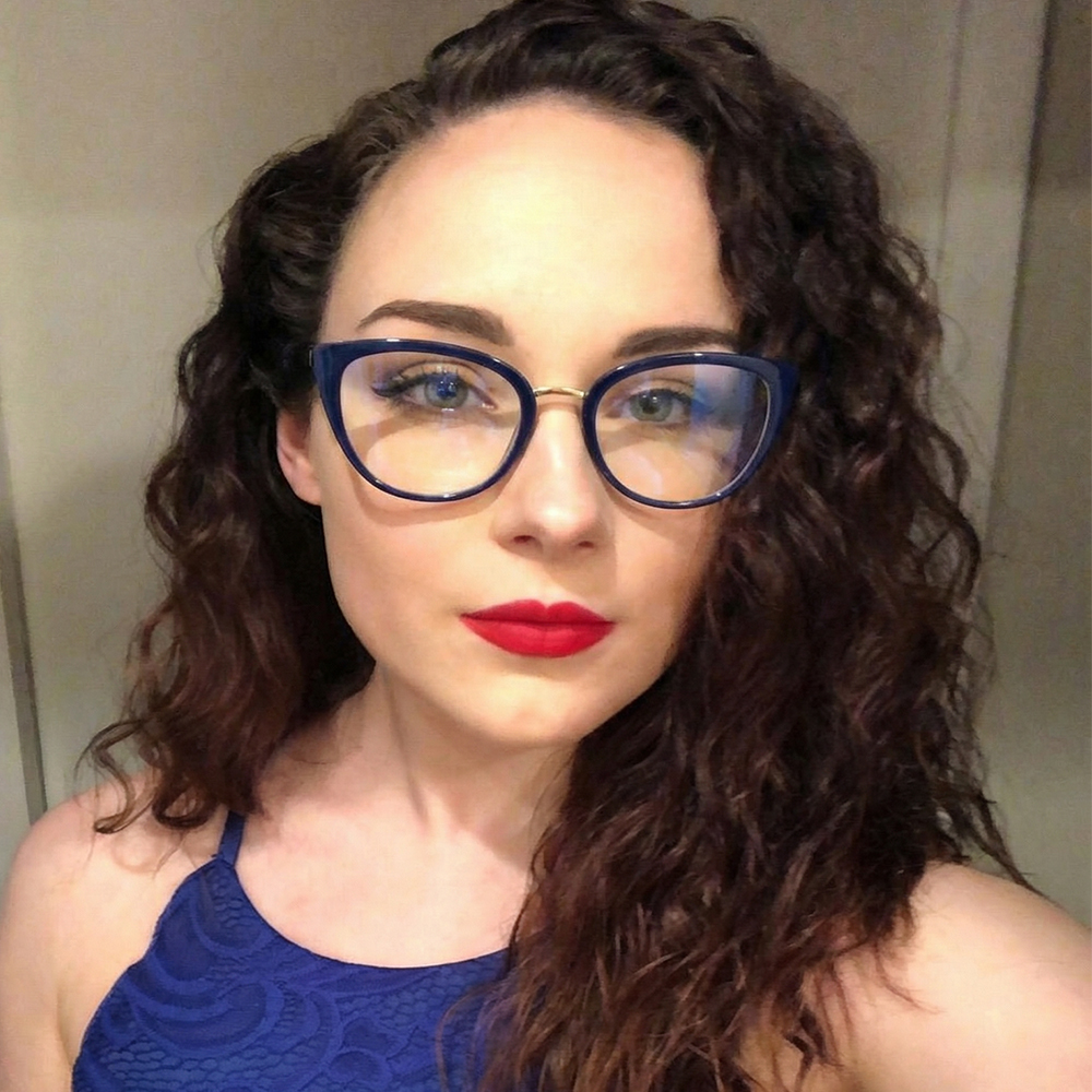 Cat-Eye Glasses #wr-87003