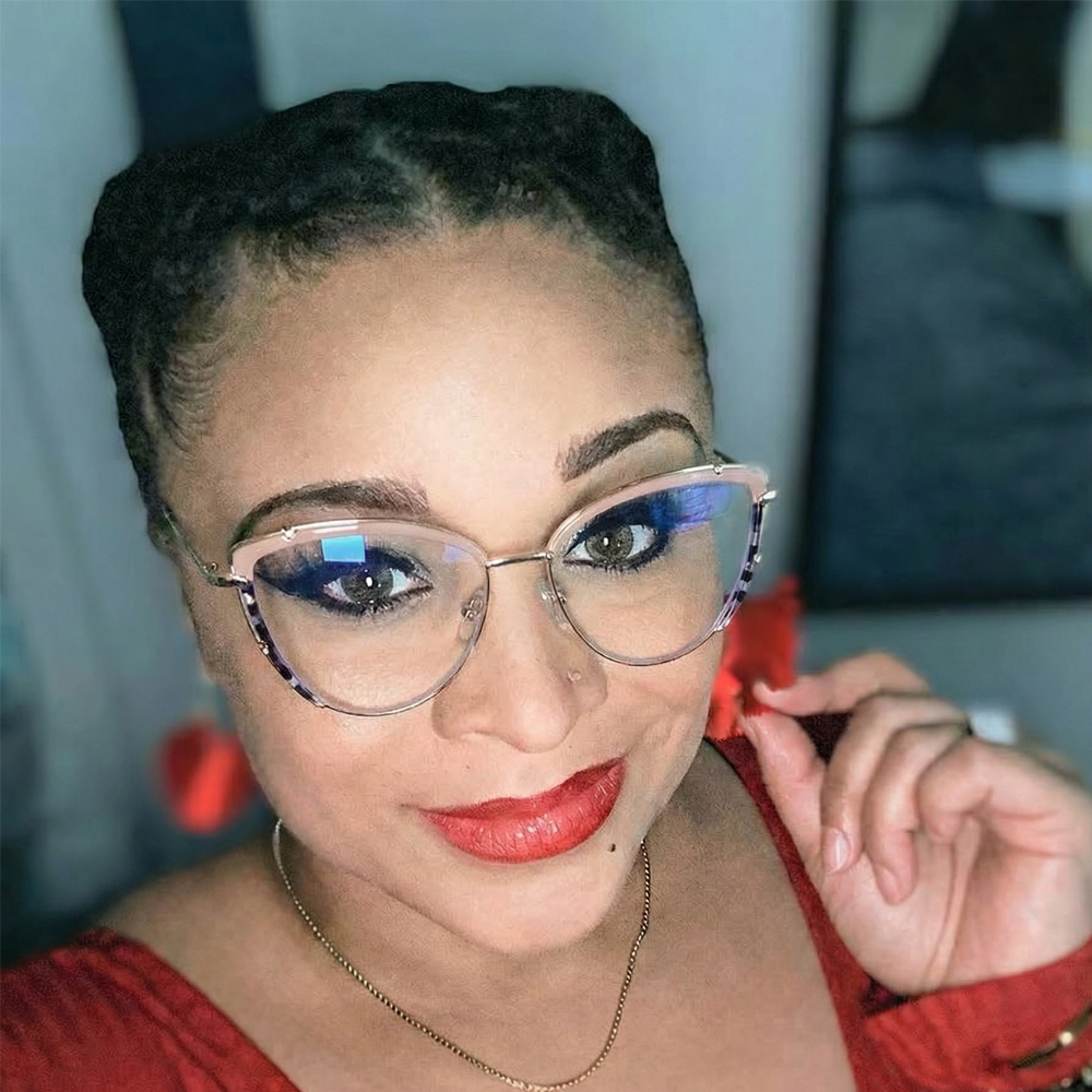 Cat-Eye Glasses #wr-87069