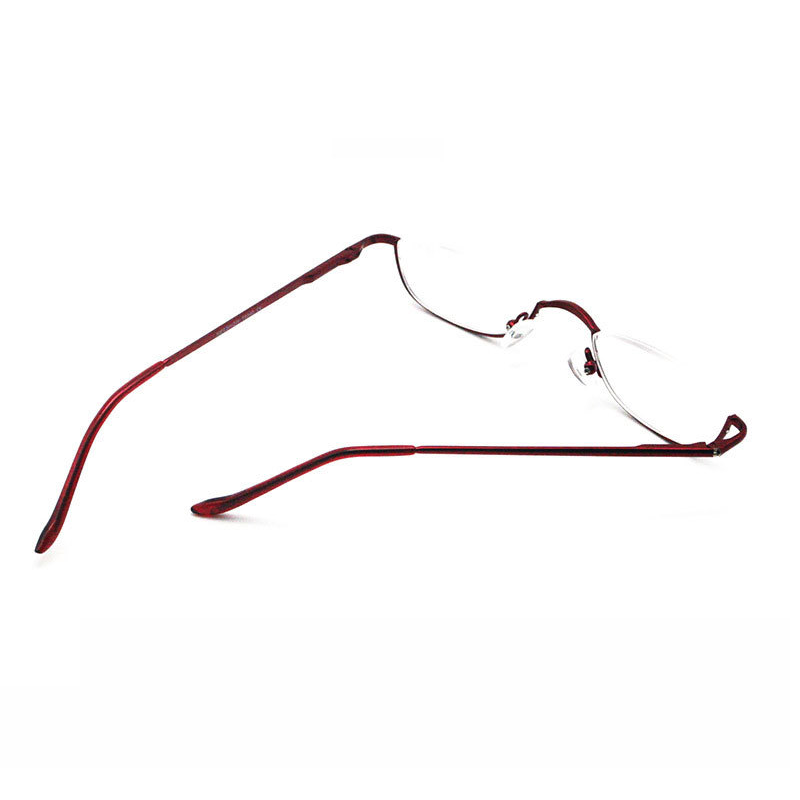 Half Rim Oval Glasses #xr-1219