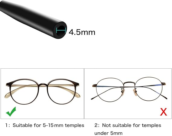 Eyeglasses Strap Holder for Women Men, Adjustable Sunglasses lanyard string chain,Reading eye glasses holders around neck, Eyewear Retainer