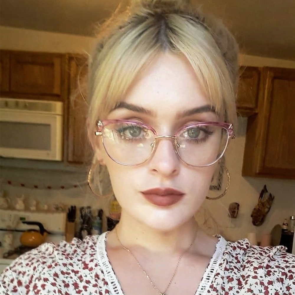 Cat-Eye Glasses #wr-87331