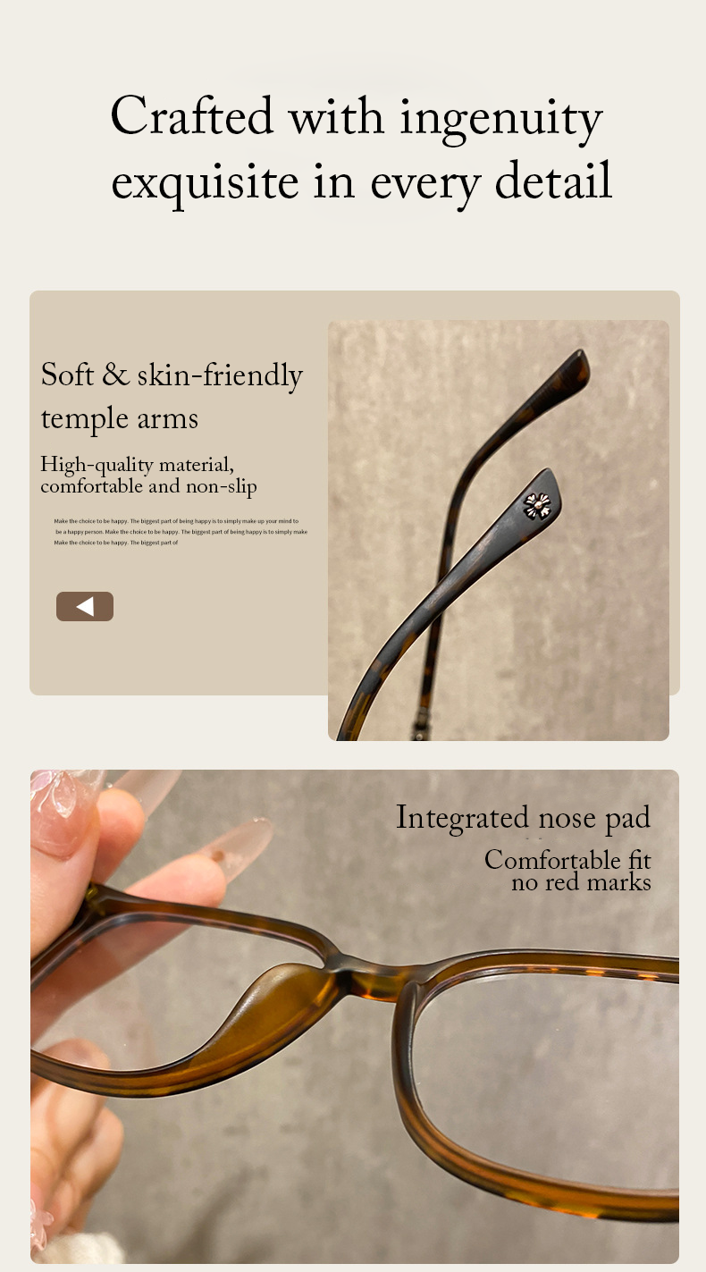 Square Glasses #hhgx-W72309