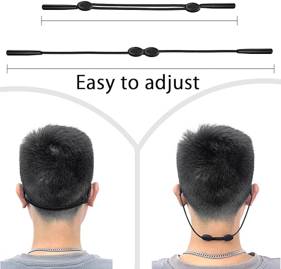 Eyeglasses Strap Holder for Women Men, Adjustable Sunglasses lanyard string chain,Reading eye glasses holders around neck, Eyewear Retainer