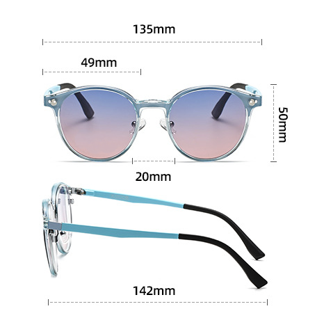 ✨Magnetic Clip on Sunglasses for Men & Women,Round Glasses #ps-G2261TJ