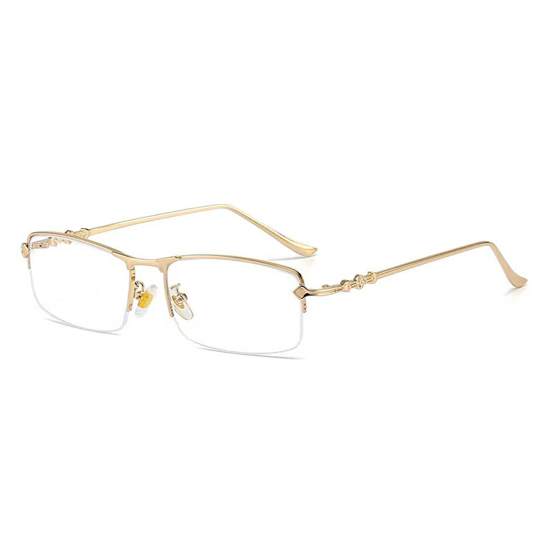 Half Rim Rectangle Glasses #ty-TY19