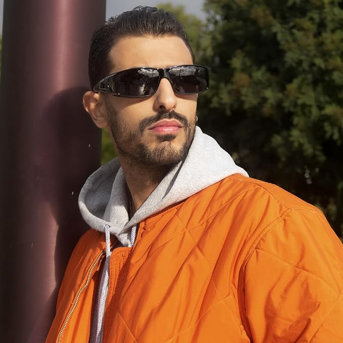 Rectangle Glasses #qc-0311