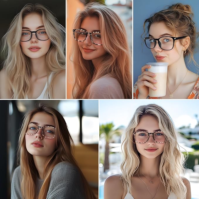 Square Glasses #jx-L341