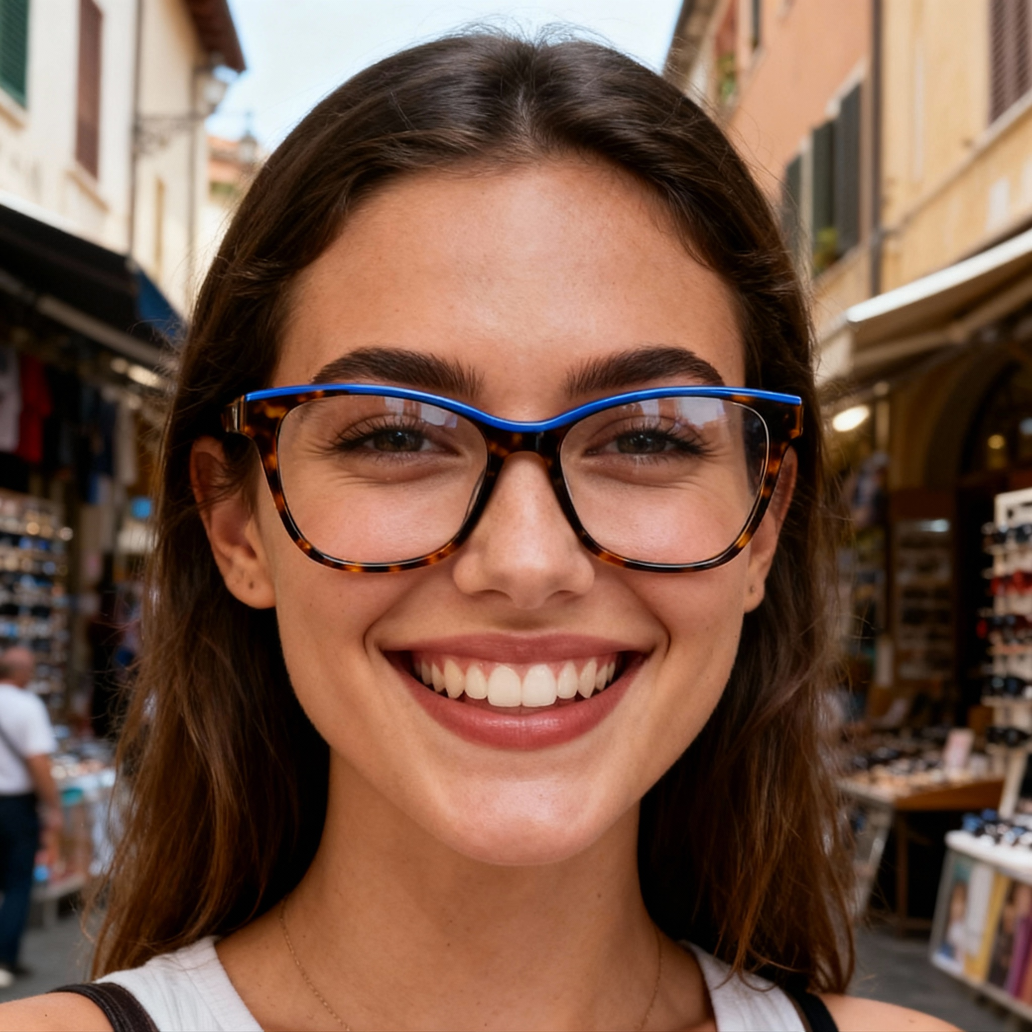 Cat-Eye Glasses #69-8043-scoolglasses