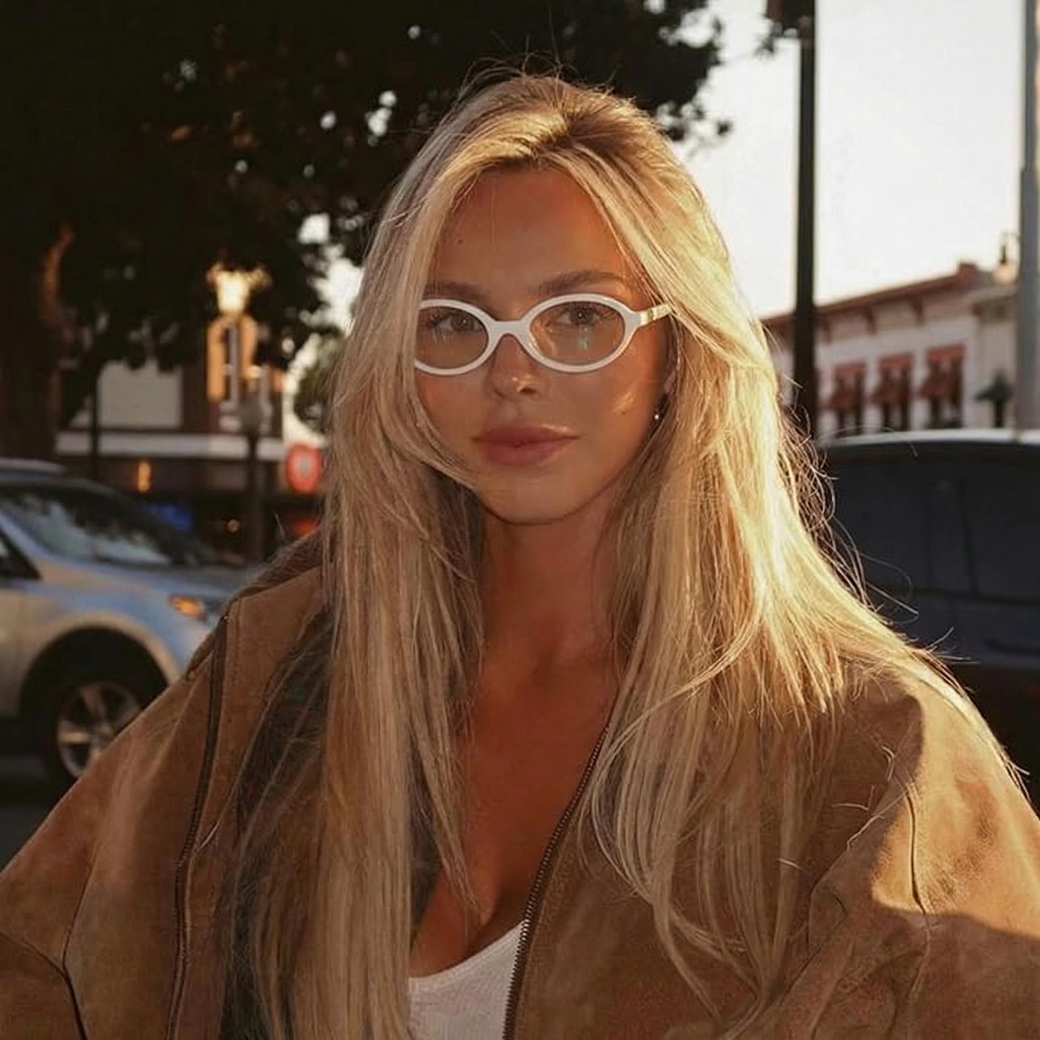 Oval Glasses  #xl-6058