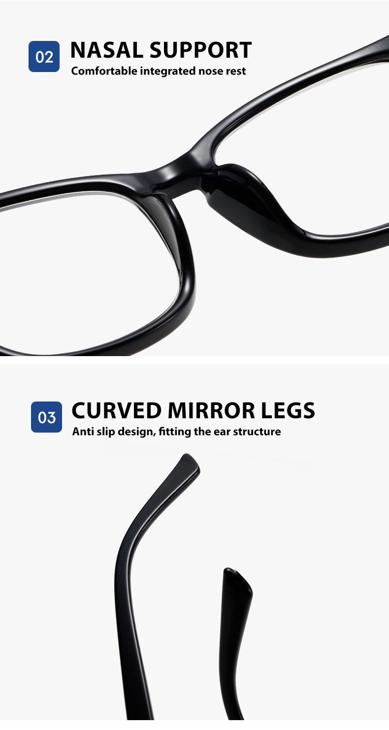 Square Glasses #jx-L341