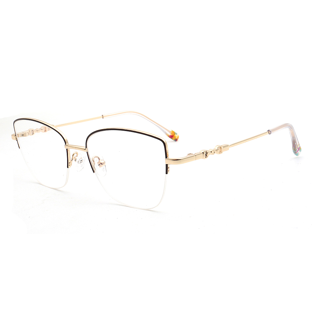 Half Rim Cat-Eye Glasses #69-k501-scoolglasses