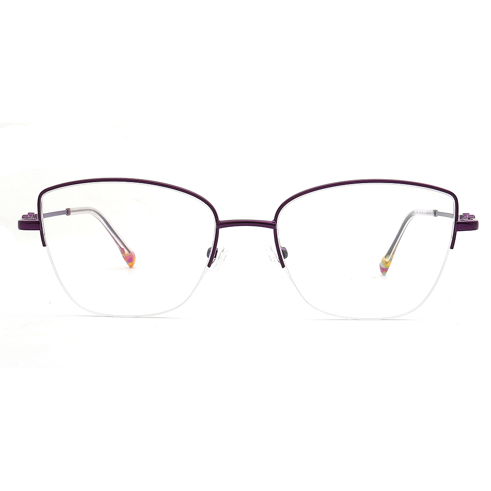 Half Rim Cat-Eye Glasses #69-k501-scoolglasses