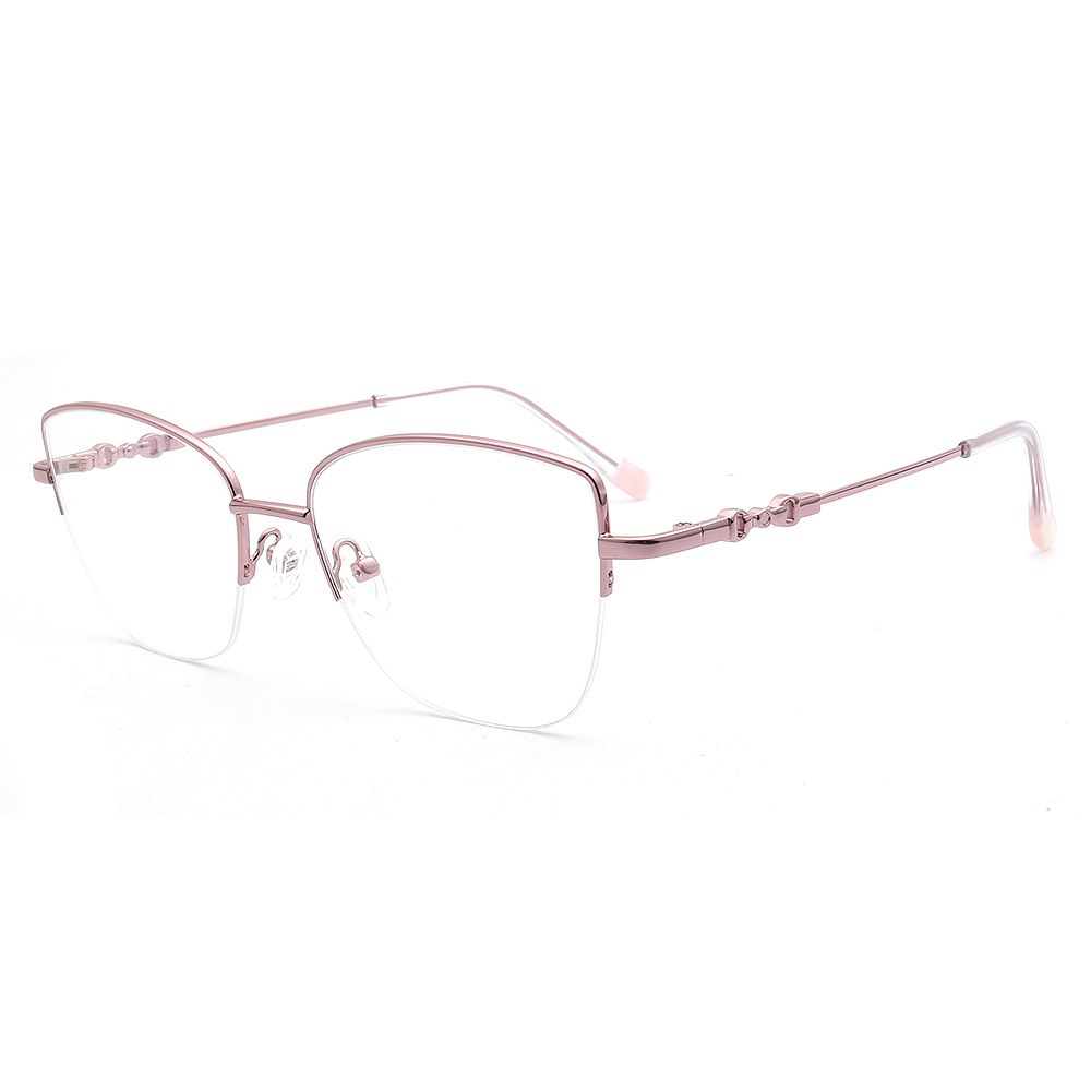 Half Rim Cat-Eye Glasses #69-k501-scoolglasses