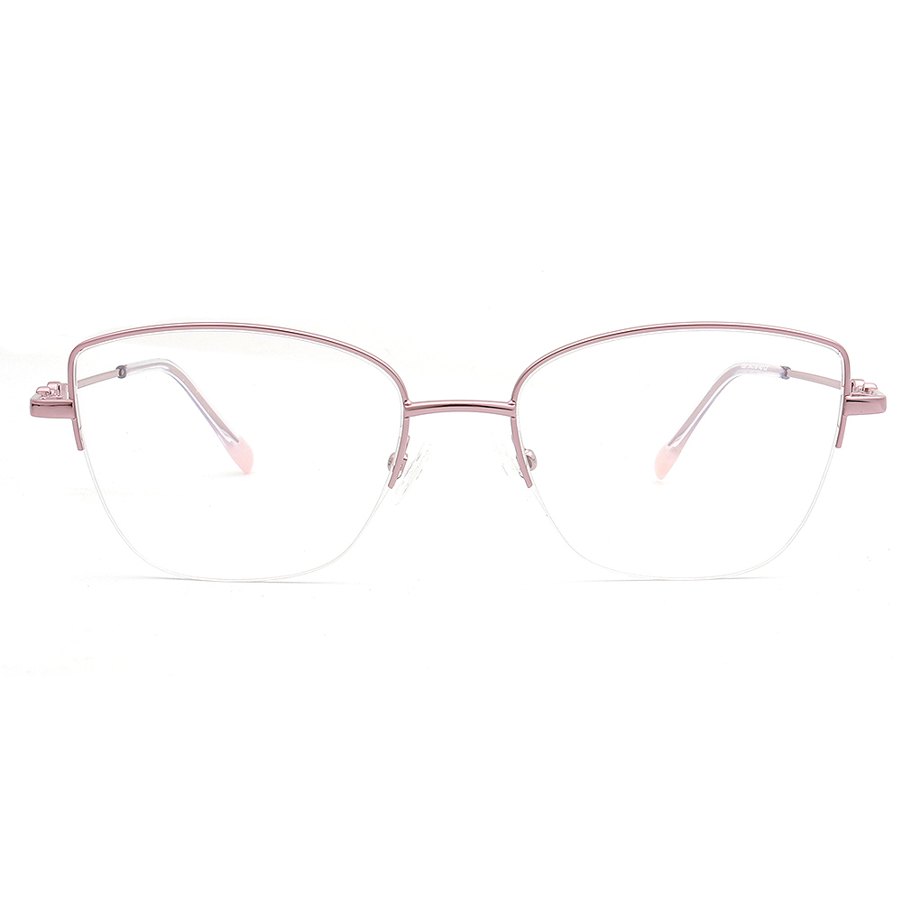 Half Rim Cat-Eye Glasses #69-k501-scoolglasses