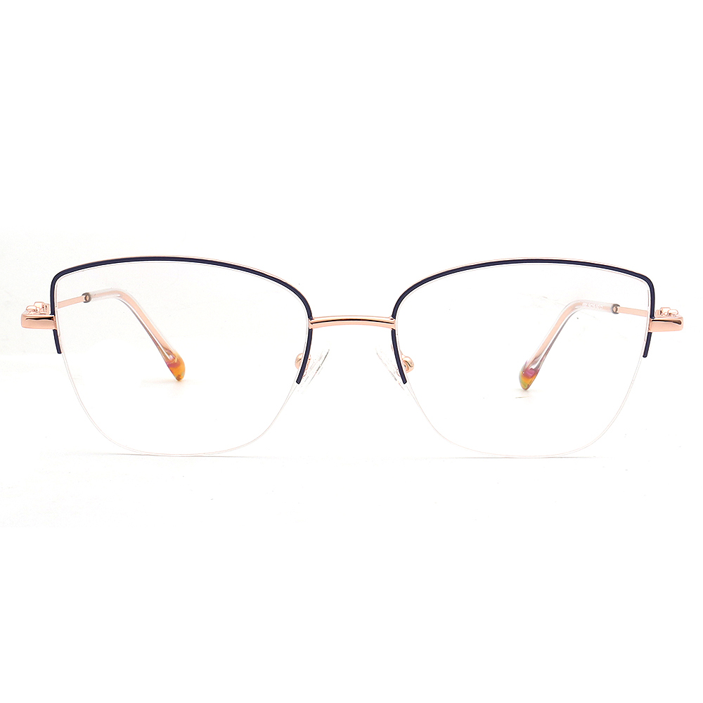 Half Rim Cat-Eye Glasses #69-k501-scoolglasses