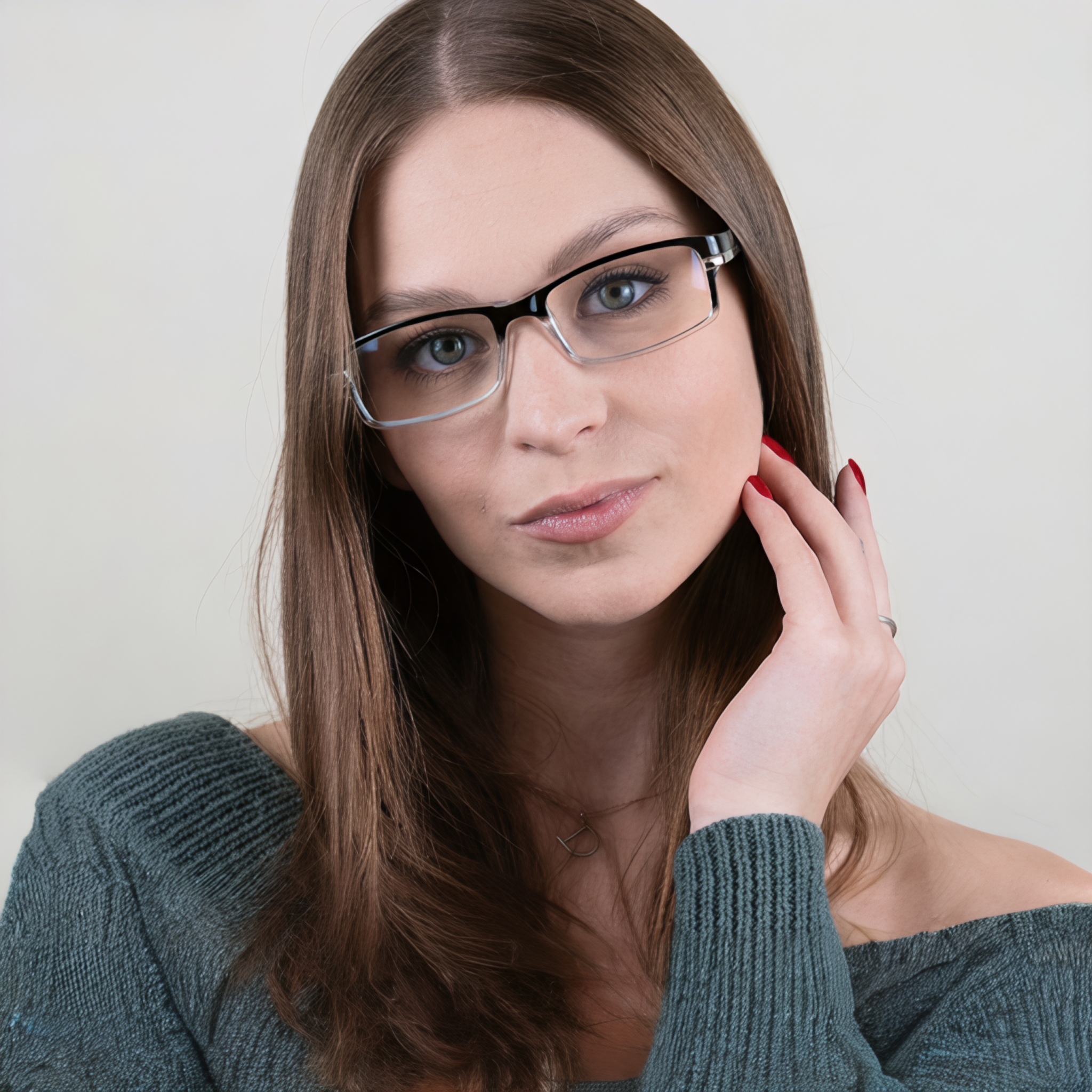 Rectangle Glasses #ml-020