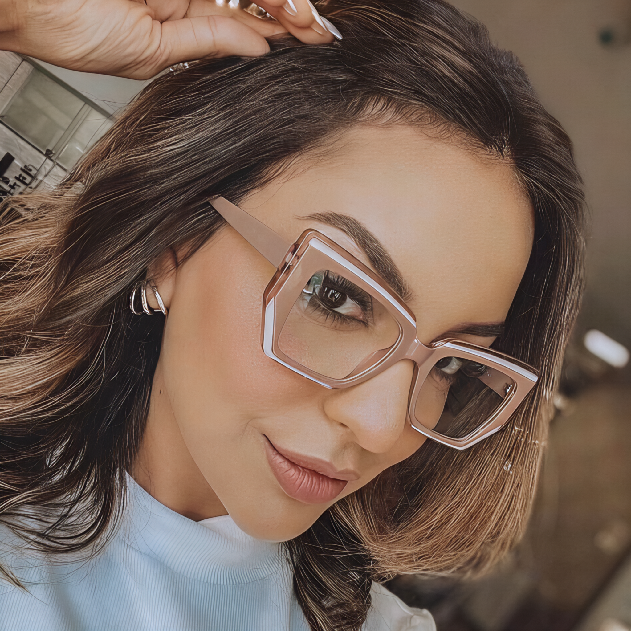 Cat-Eye eyeglass #ml-5206