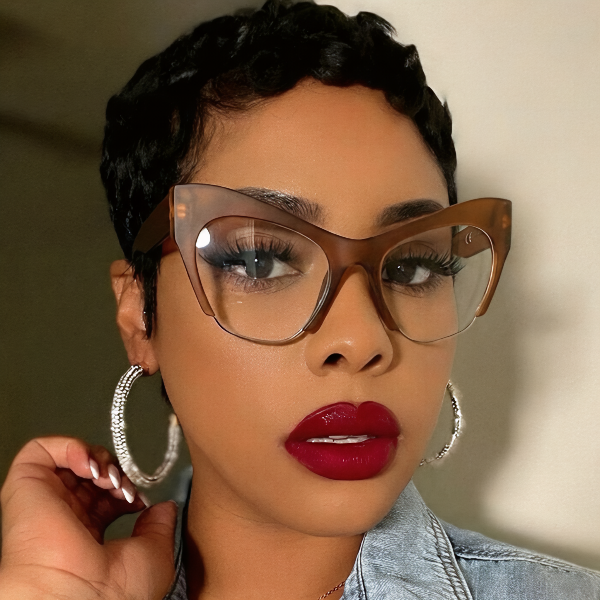 Cat-Eye Glasses #bx-231