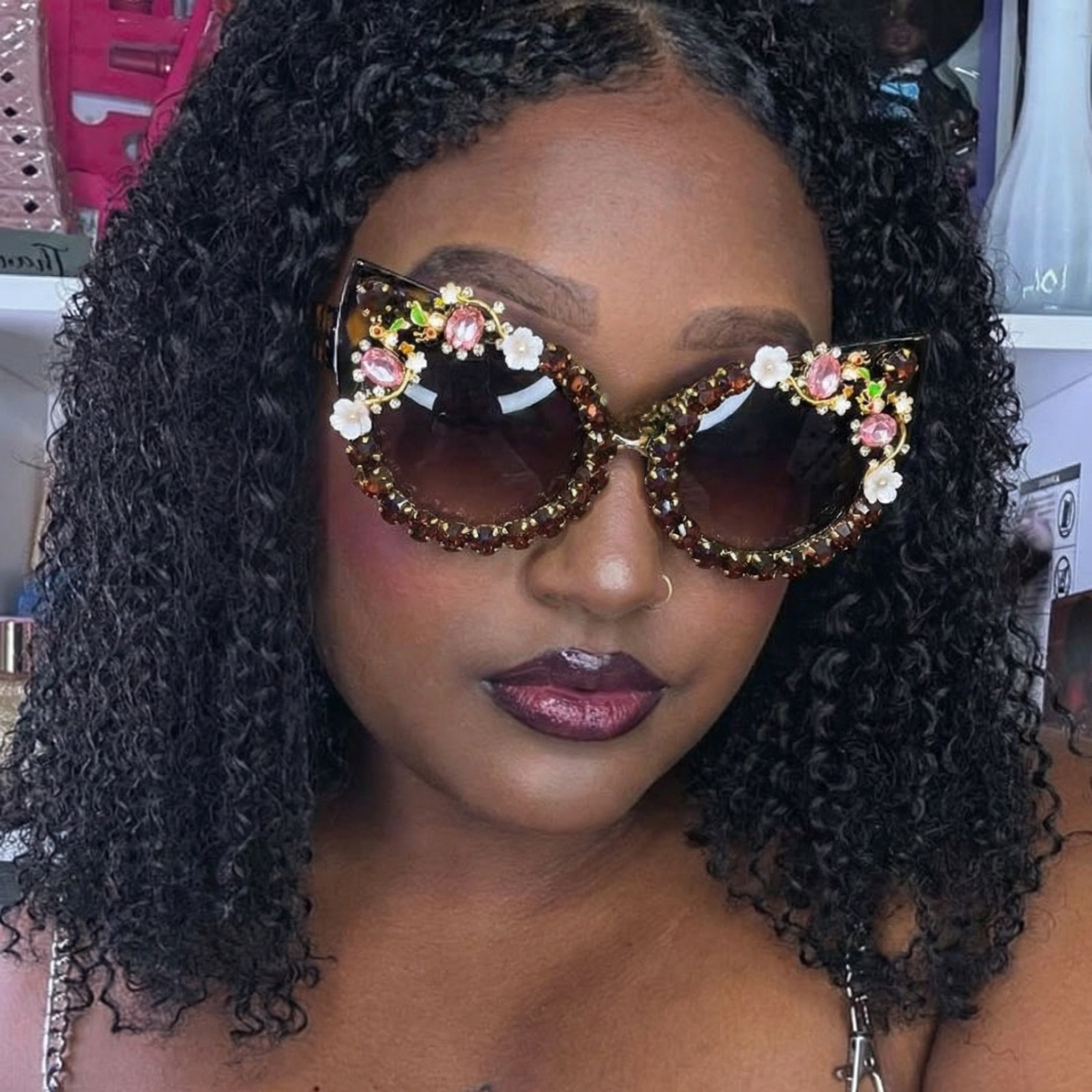 Cat-Eye Glasses #bx-80364