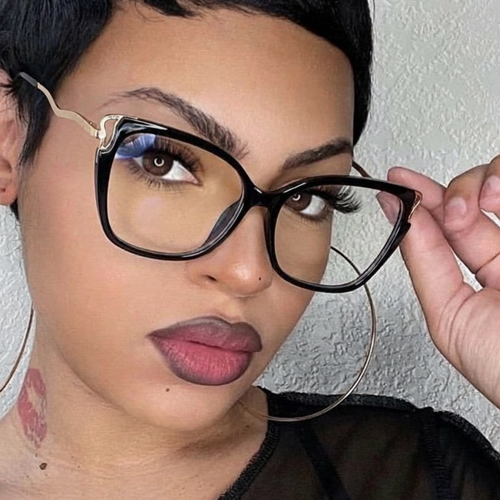 Cat-Eye Glasses #wr-87055