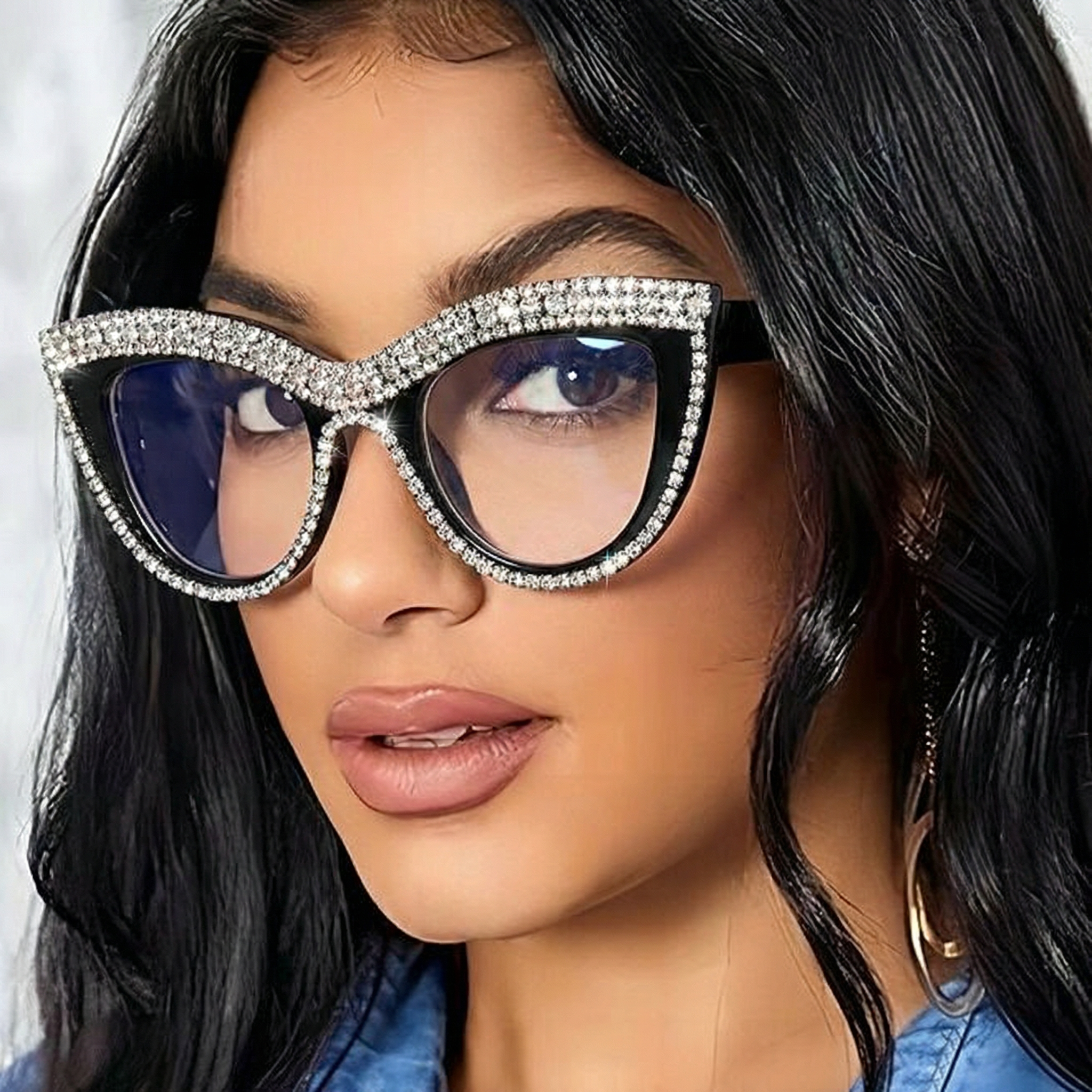 Cat-Eye Glasses #bx-228