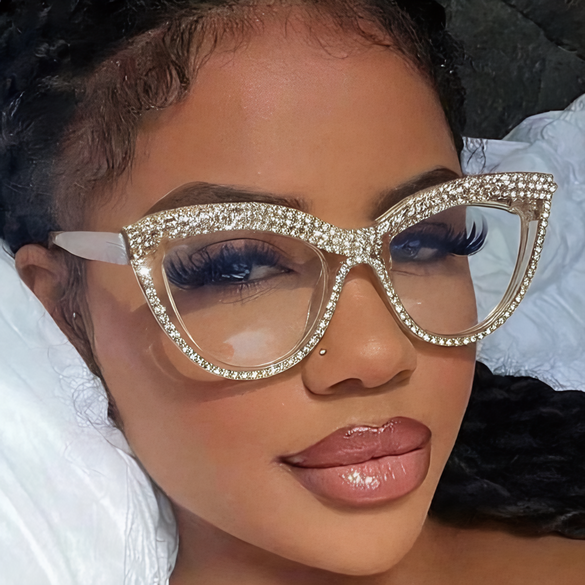 Cat-Eye Glasses #bx-228