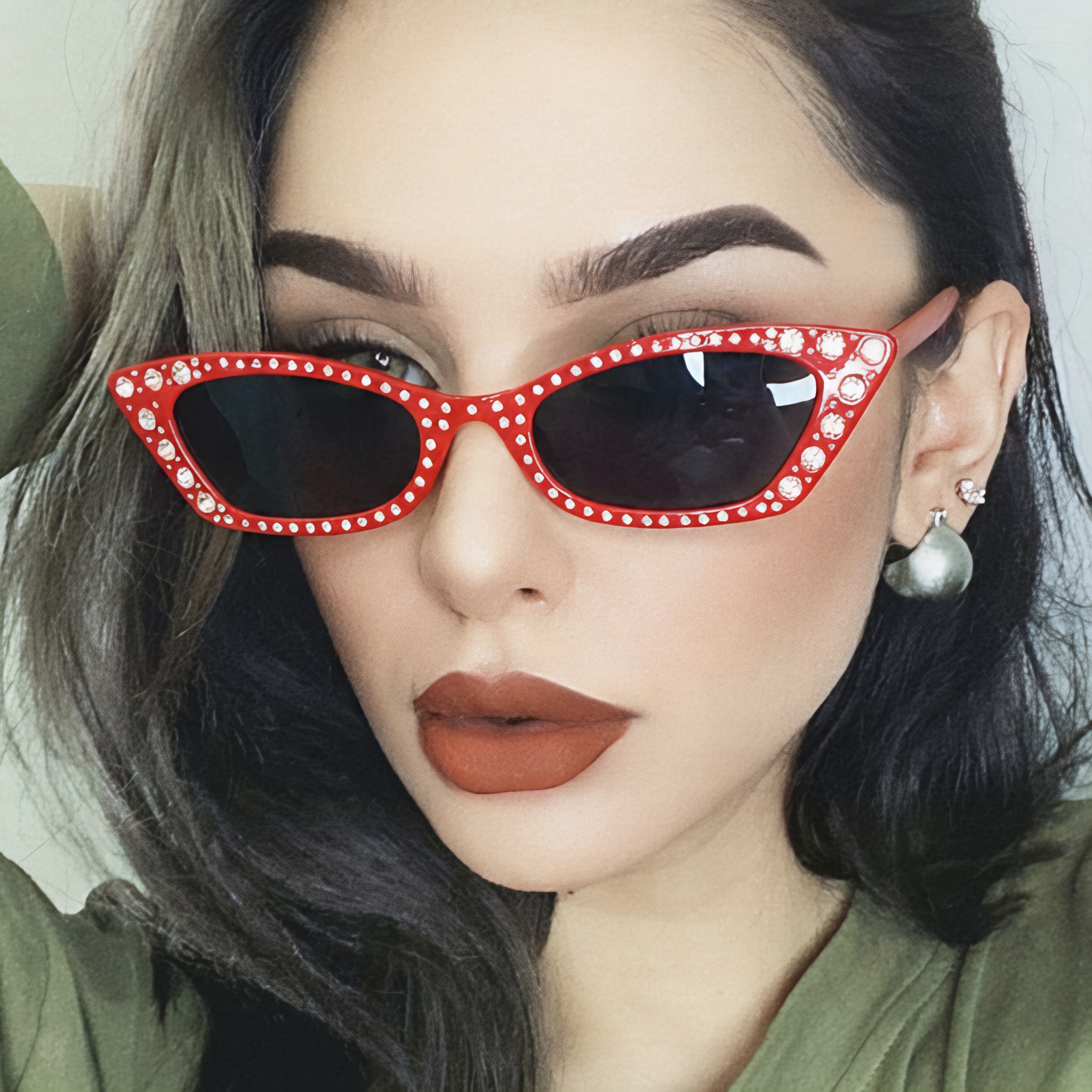 Cat-Eye sunglasses #bx-50377