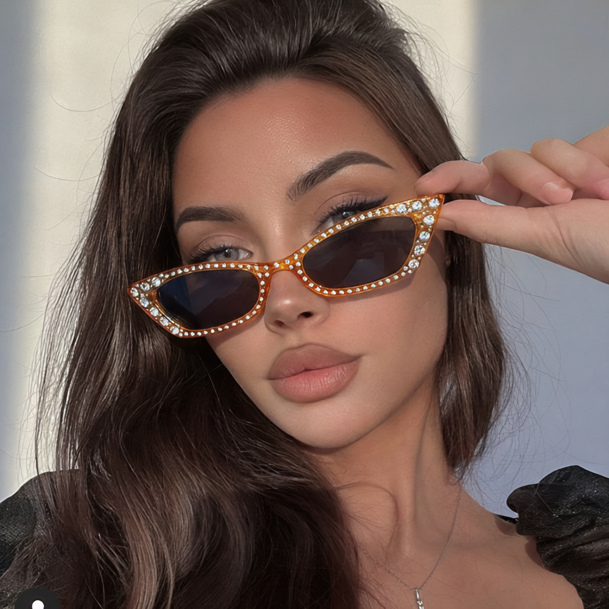 Cat-Eye sunglasses #bx-50377