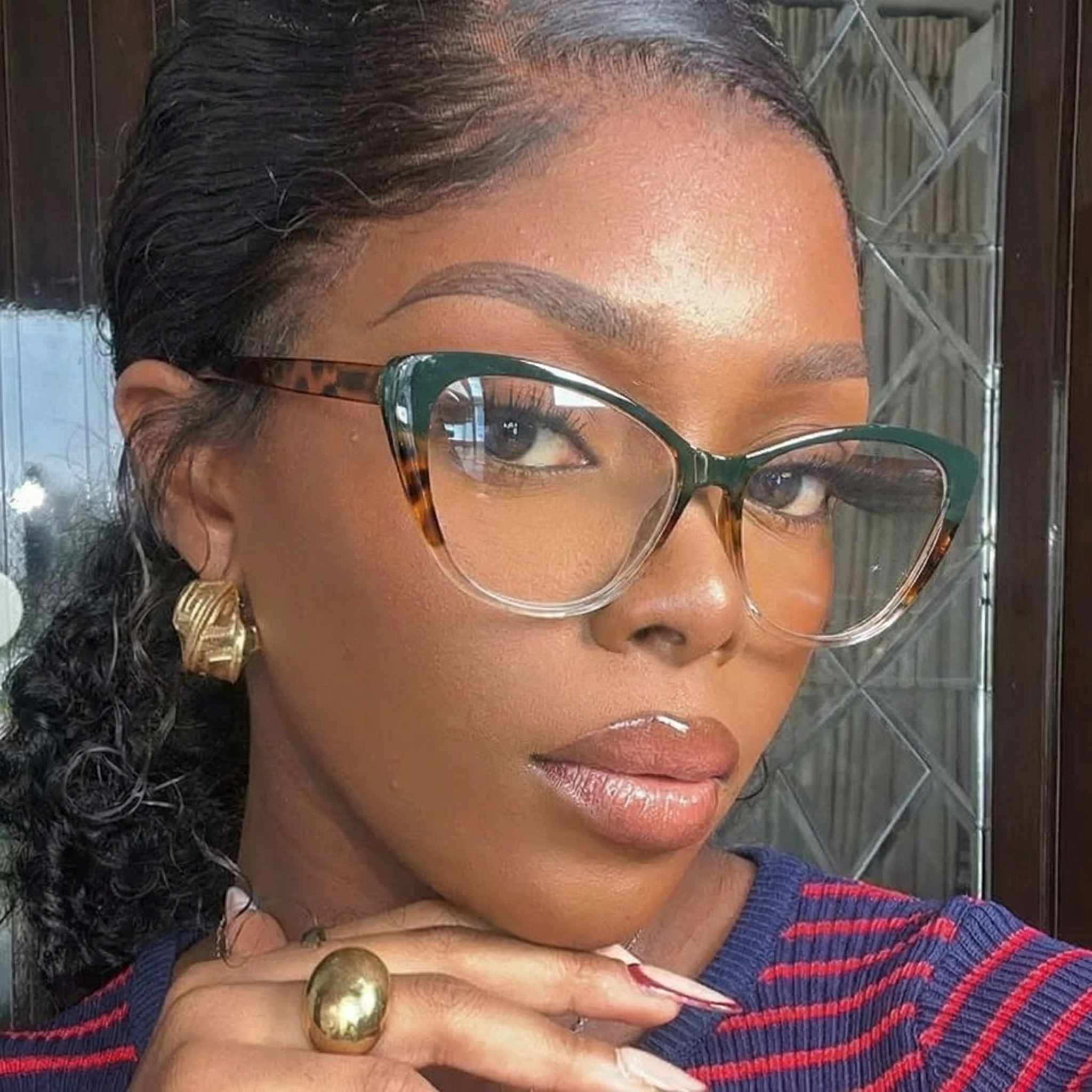 Cat-Eye Glasses #ay-AY106
