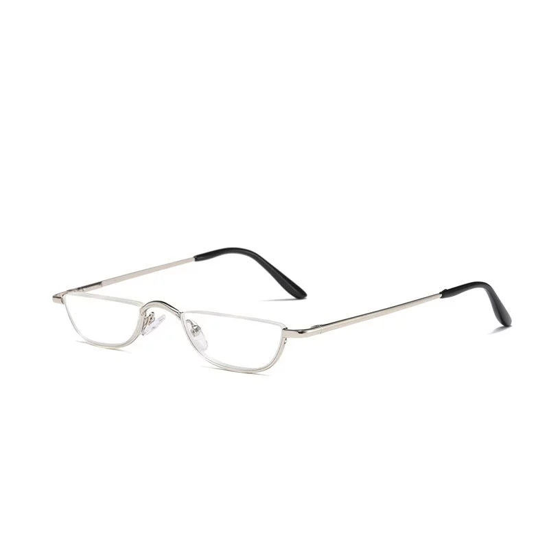 Half Rim Oval Glasses #xr-1219