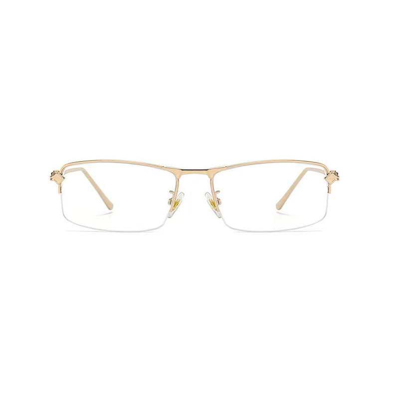 Half Rim Rectangle Glasses #ty-TY19