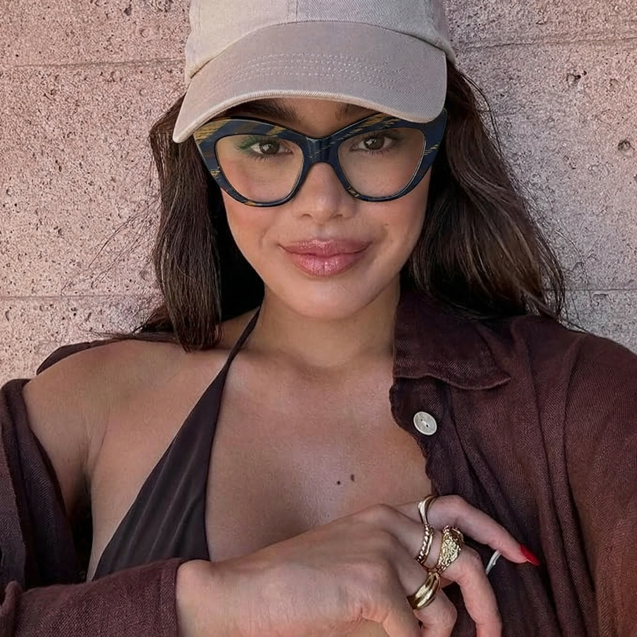 Cat-Eye Glasses #69-cat57