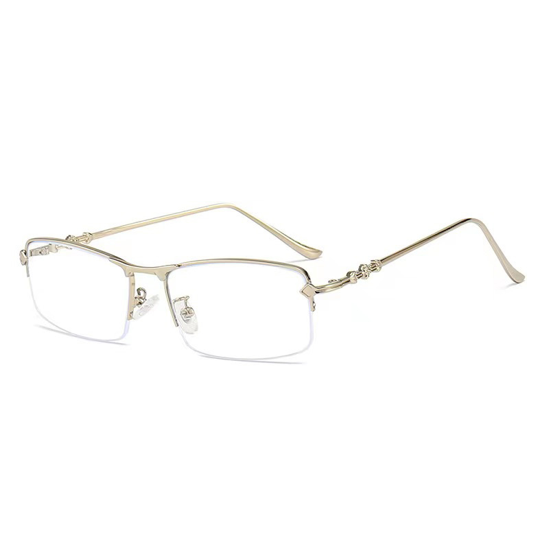 Half Rim Rectangle Glasses #ty-TY19
