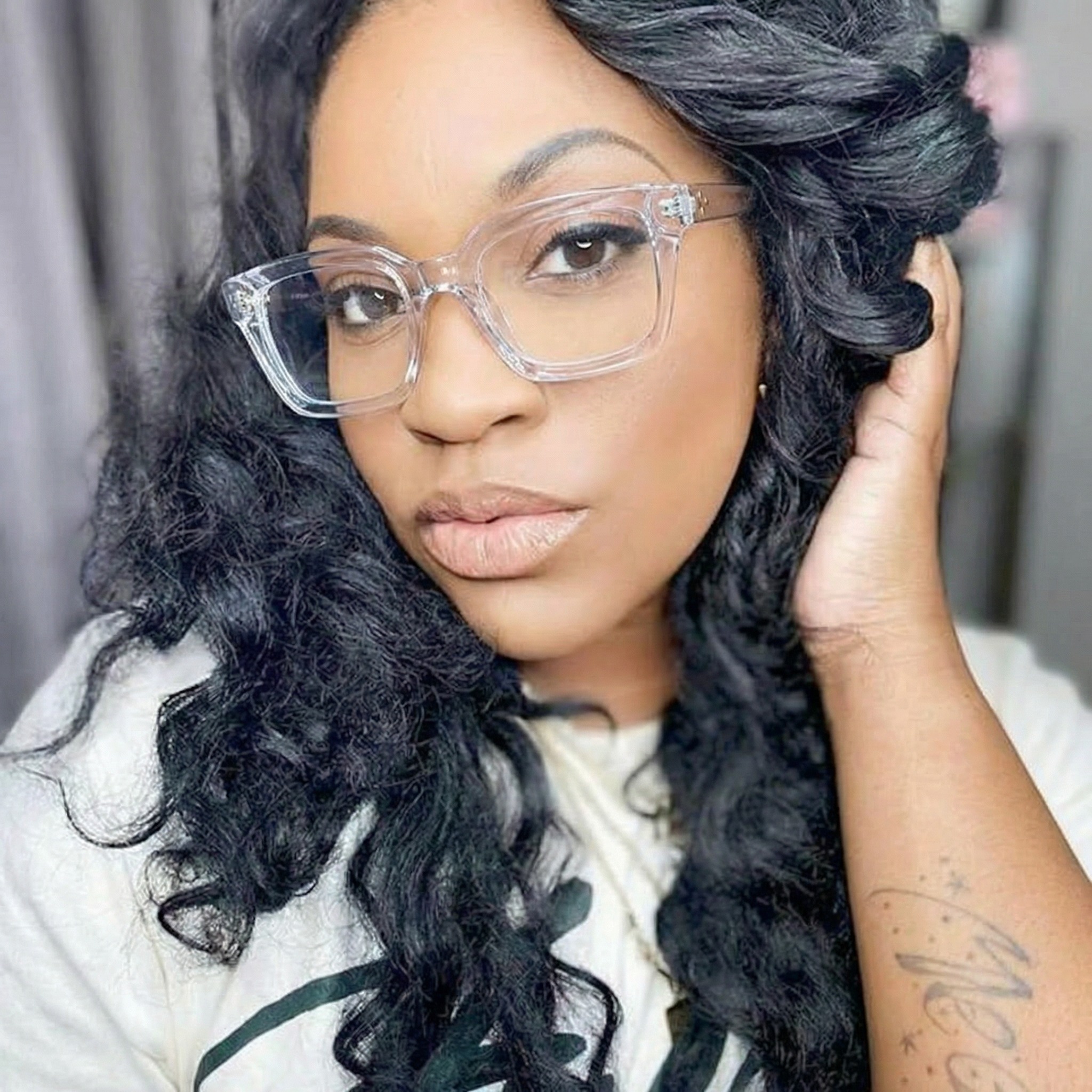 Square Glasses #ml-jt-5077-2