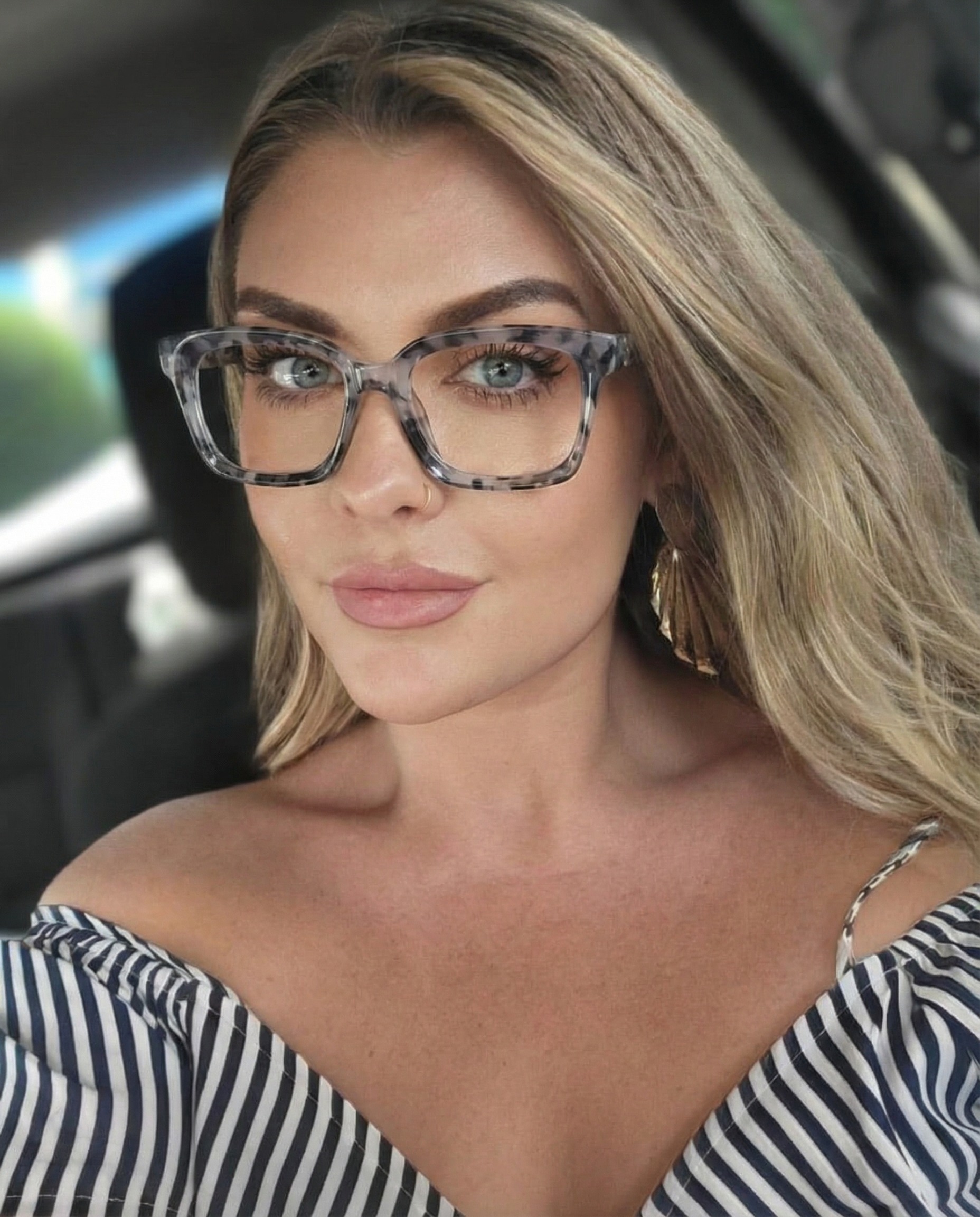 Square Glasses #ml-jt-5077-2