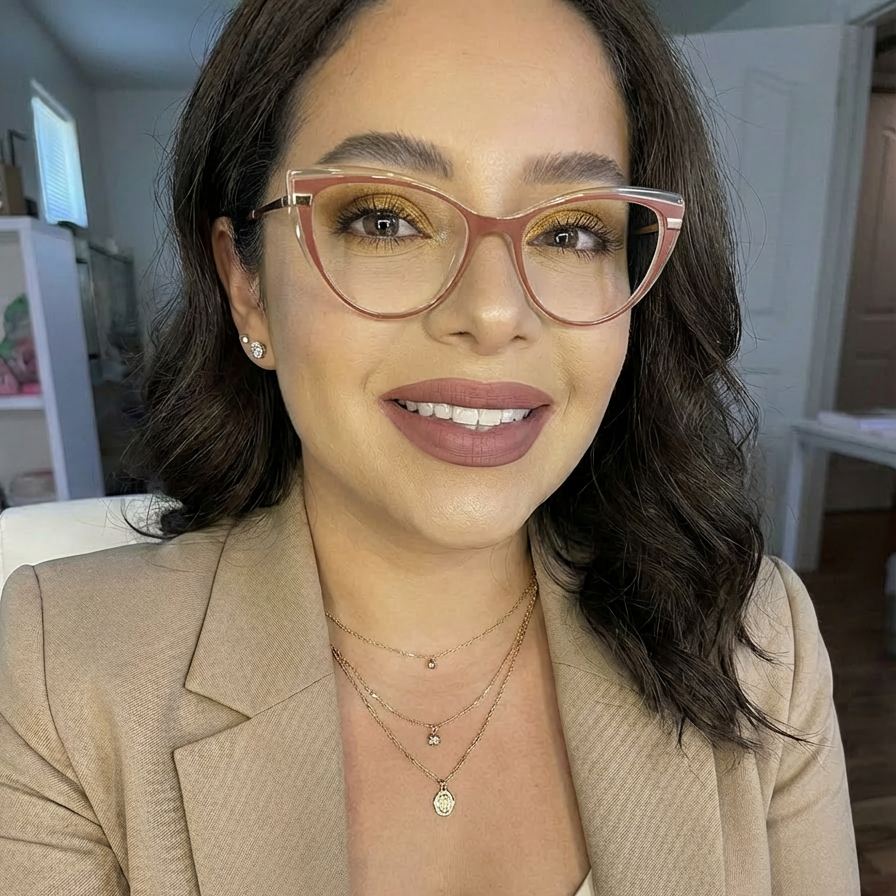 Cat-Eye Glasses #wr-87025