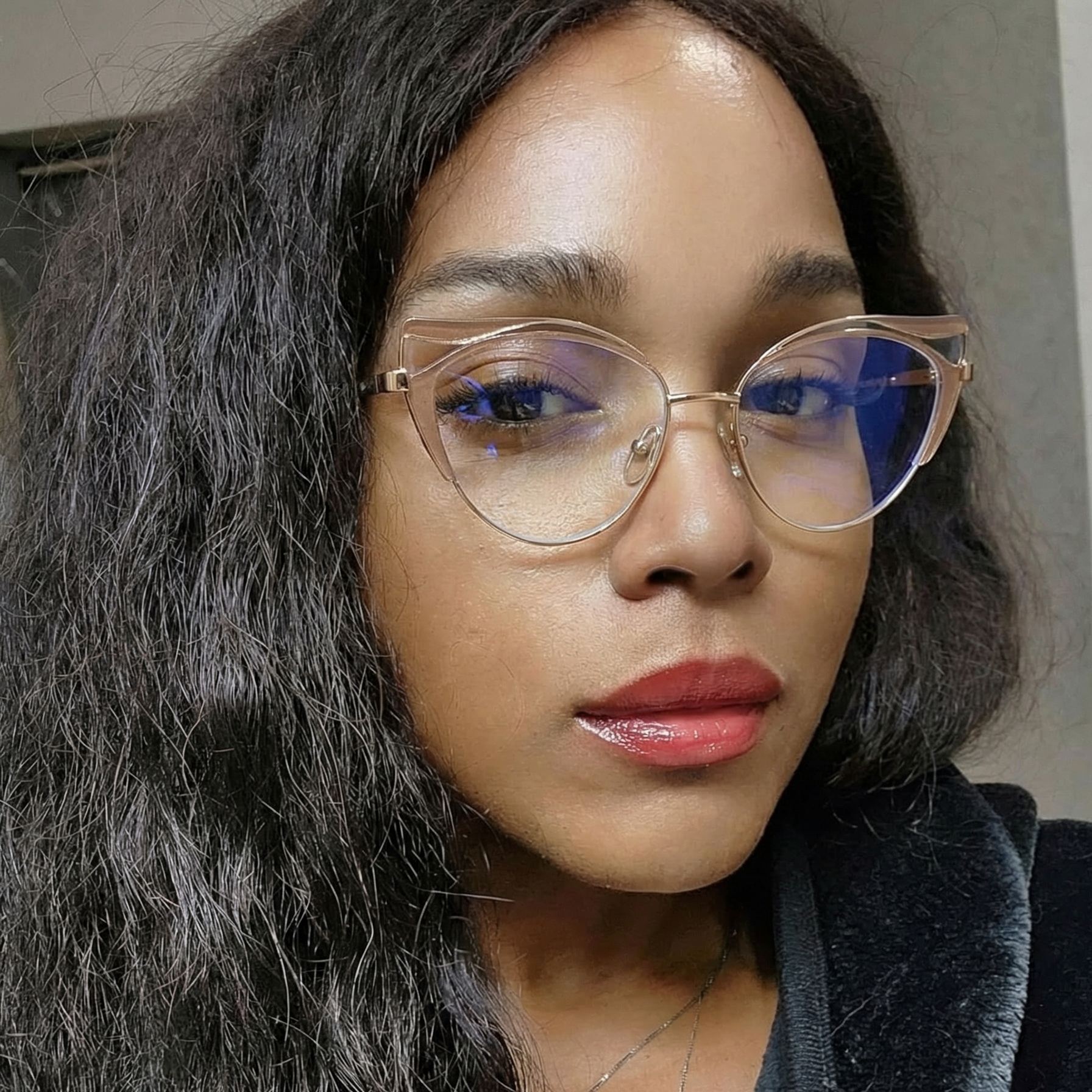 Cat-Eye Glasses #wr-87329