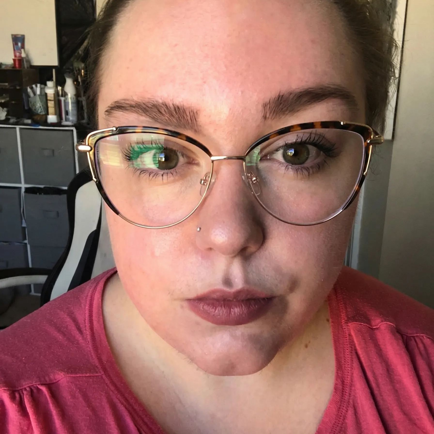 Cat-Eye Glasses #wr-87069