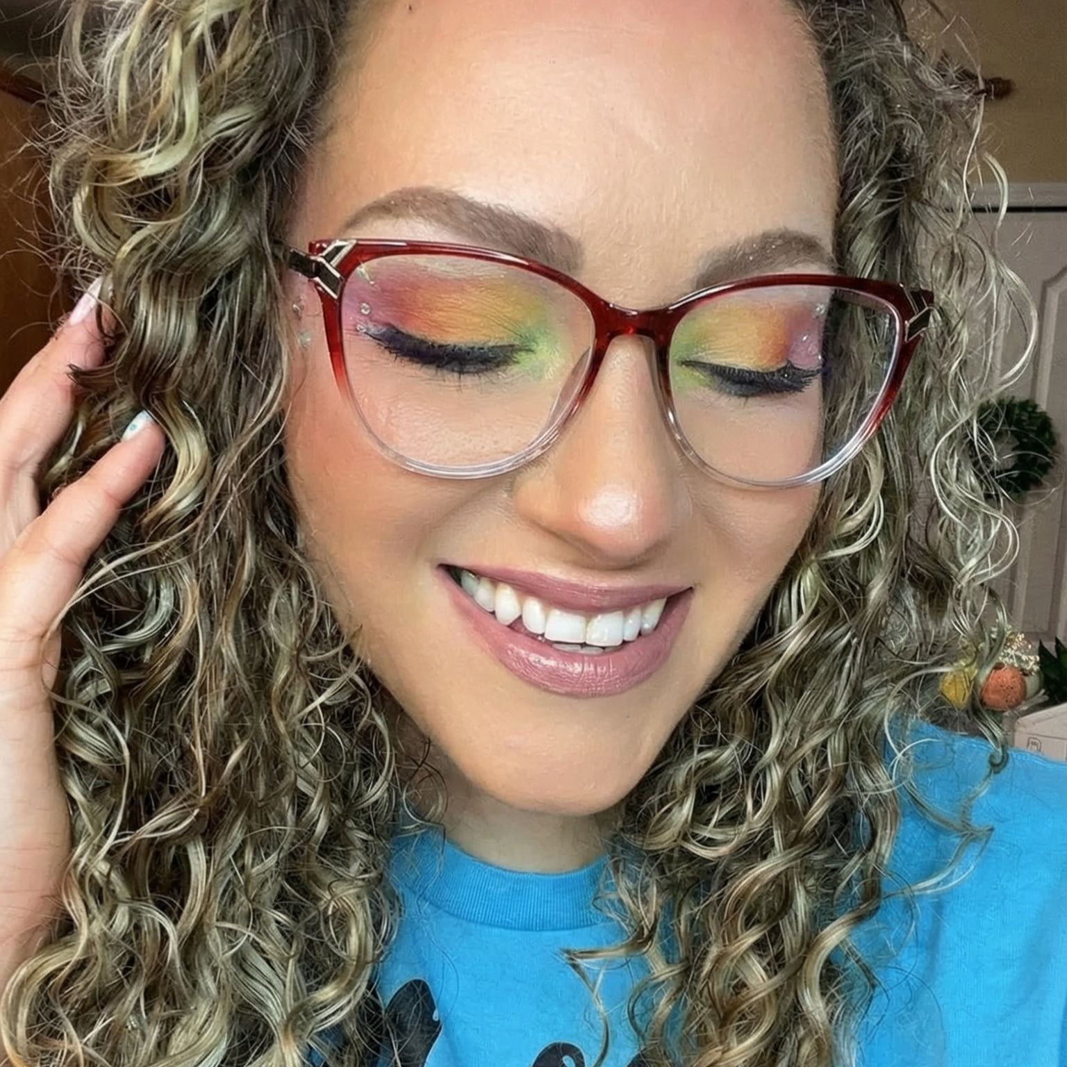 Cat-Eye Glasses #wr-87057