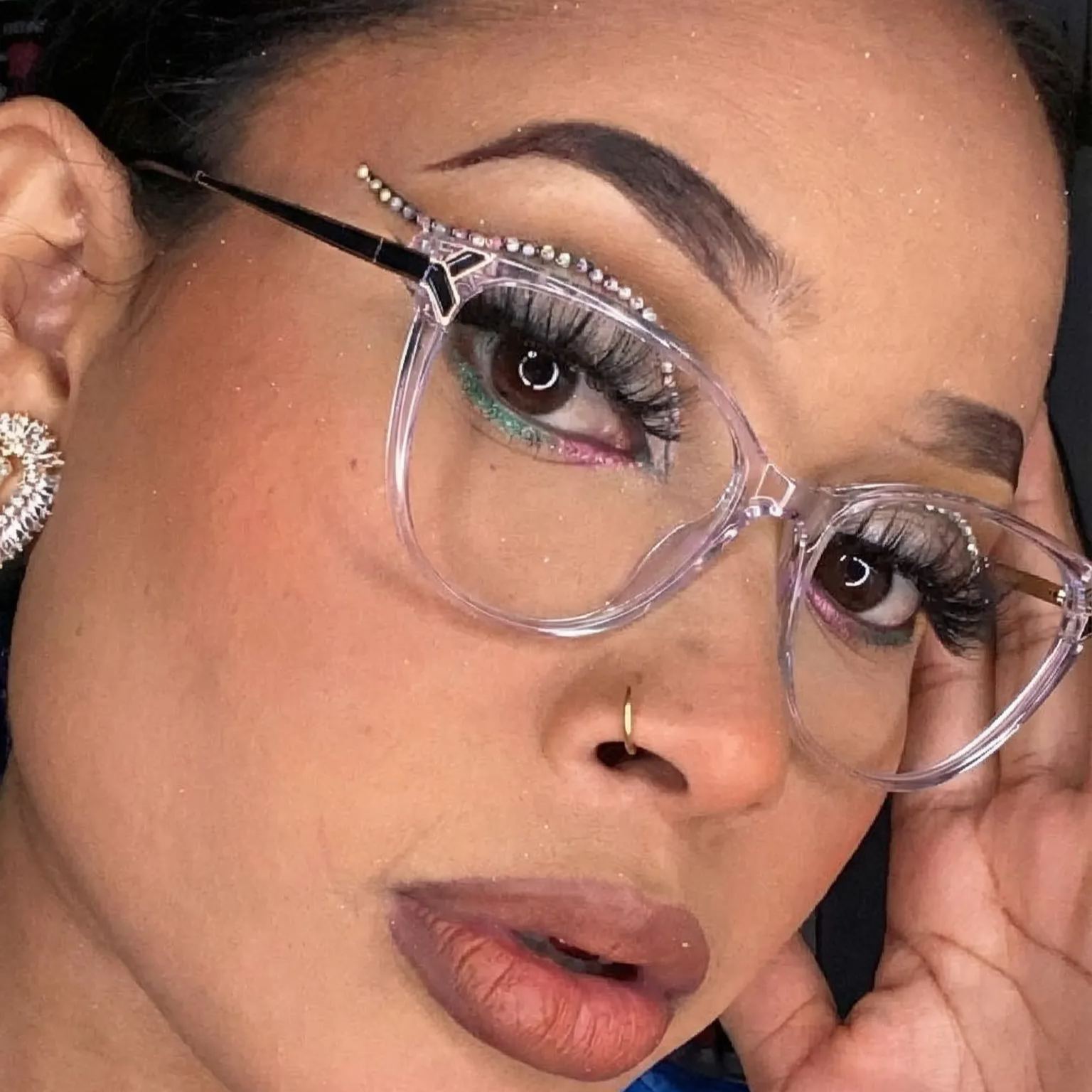 Cat-Eye Glasses #wr-87057